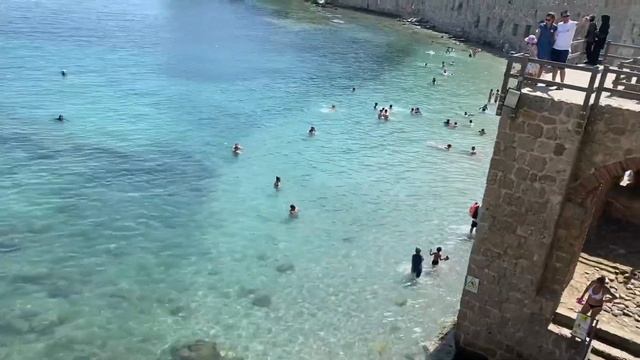 Аланья Турция ?? достопримечательности Кызыл кале и секретный пляж ? #alanya #turkey смотреть онлайн