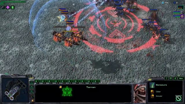 StarCraft II - lotv - Desert strike hots - Raven/Corbeau - Banshee !! смотреть онлайн