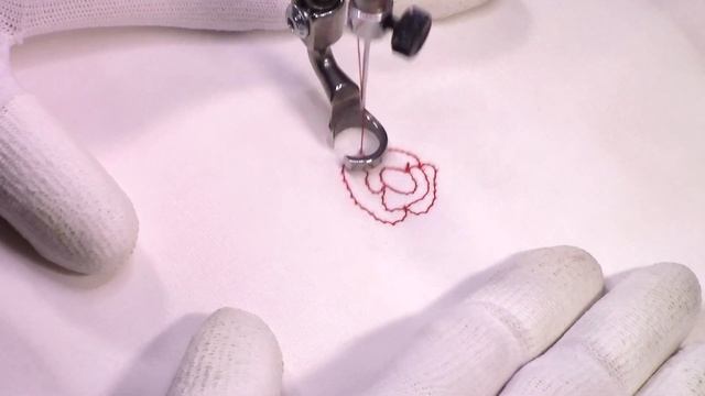 How to Free Motion Quilt a Simple Rose смотреть онлайн