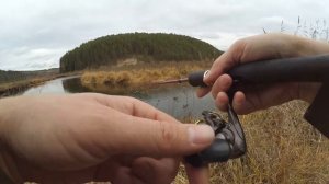 Хариус на колебалку в Пермском крае