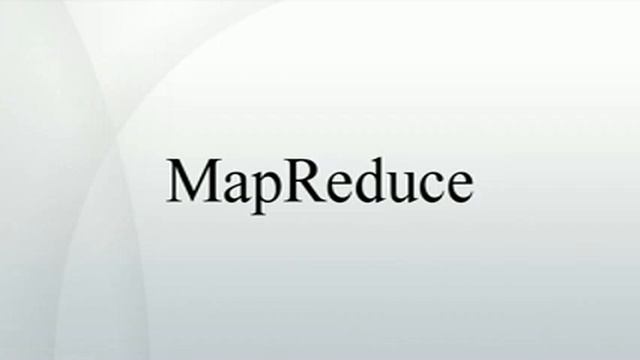 MapReduce смотреть онлайн