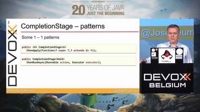 Asynchronous programming in Java 8: how to use CompletableFuture by José Paumard смотреть онлайн