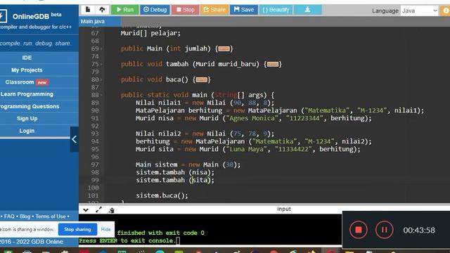 Contoh Implementasi Konsep Relasi Class Pada Pemrograman Java Berorientasi Obyek | Java SE смотреть онлайн