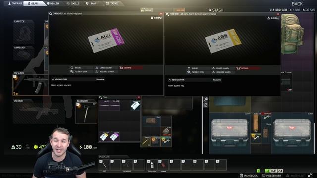 Lab Cards Explained - New locations found - Escape from Tarkov смотреть онлайн