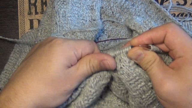 Мастер класс. Мужской кардиган. Часть пятая: капюшон смотреть онлайн