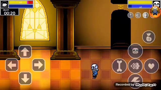 Sans vs Frisk (Санс против Фриск ) игра смотреть онлайн