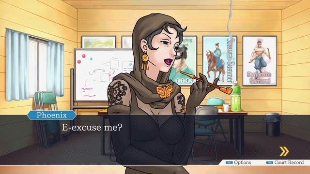 Роковая женщина! Phoenix Wright: Ace Attorney Trilogy [Игра 1, дело 3] смотреть онлайн