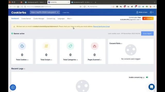 Tuto vidéo : Installer et paramétrer CookieYes - GDPR Cookie Consent pour WordPress 2022 смотреть онлайн