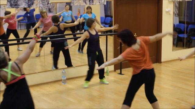 Zumba Gold Challenge 2015 - Tu Boca - Luberci, Russia (Victoria Kononova) смотреть онлайн