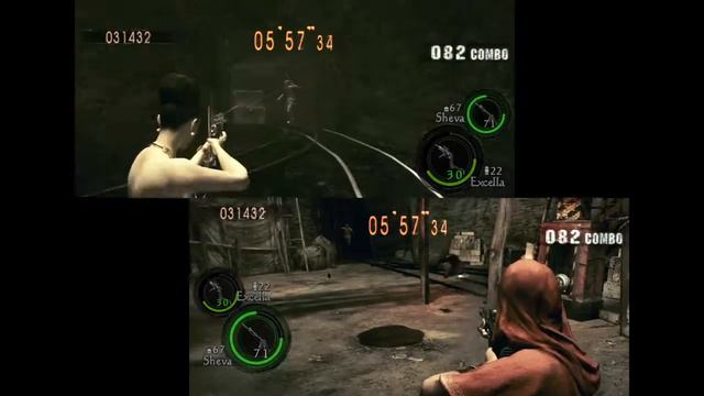 RESIDENT EVIL 5 Excella & Sheva 820K @ The Mines смотреть онлайн