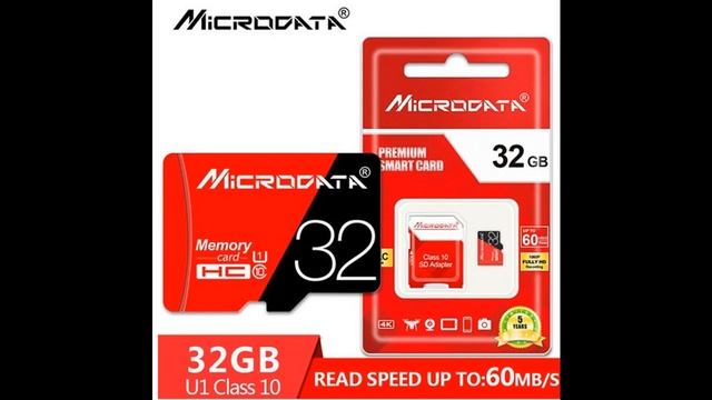 Карта памяти MicroSD Microdata 32GB. Пять. | #Обзор смотреть онлайн