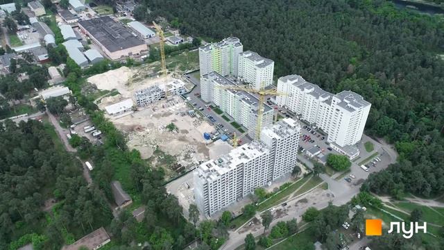 ЖК Вудсторія, Київ – Аерообліт від ЛУН, весна 2020 смотреть онлайн