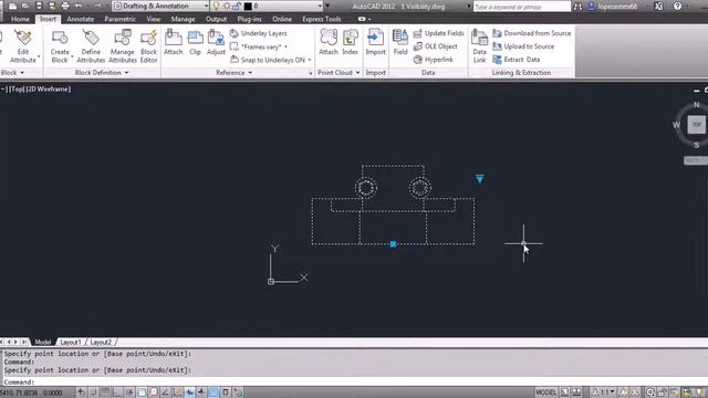 PRACTICANDO CON BLOQUES - Autocad смотреть онлайн