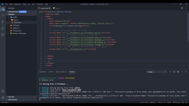 Firebase Tutorial for beginners #3 - Setting Up the Project смотреть онлайн