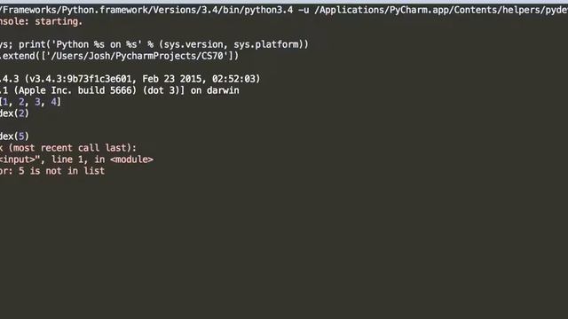 Python List index method tutorial смотреть онлайн