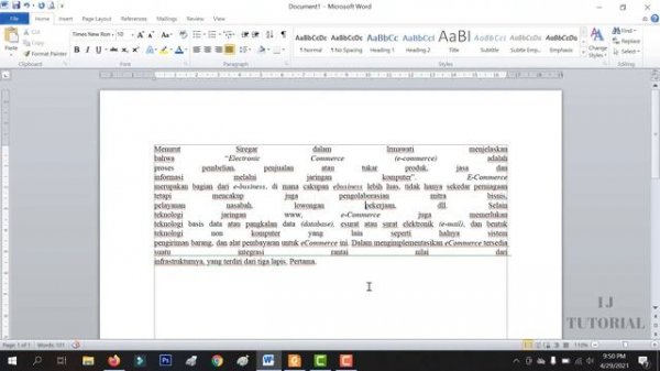 Copy Paste PDF ke WORD - WPS Office