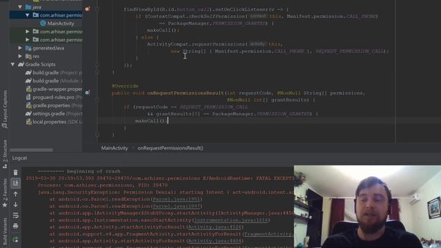 Android. Как работать с Runtime Permissions смотреть онлайн