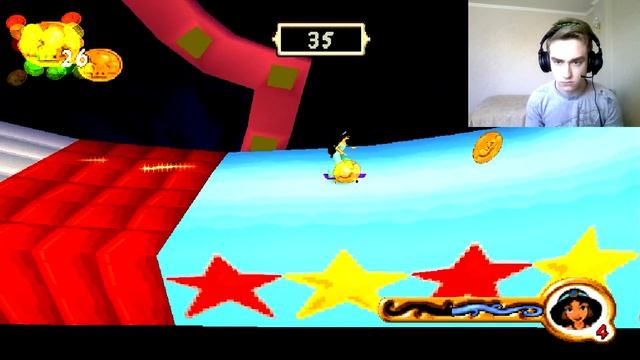 Аладдин и СИНИЙ ДЖИНН! Disney’s Aladdin in Nasira’s Revenge прохождение на ps1|Суперген смотреть онлайн