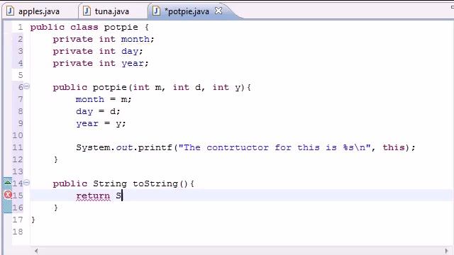 Video tutorial by Thenewboston 42: toString смотреть онлайн