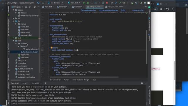 Material icons for Flutter Web (Hummingbird) смотреть онлайн