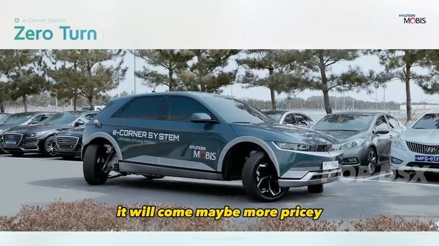 Crabwalking Hyundai E corner system help your parallel parking - Innovation car technology future смотреть онлайн