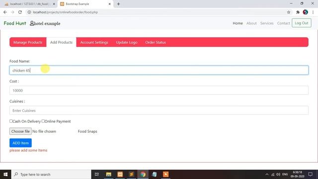 online food ordering system in php | free source code available in description смотреть онлайн