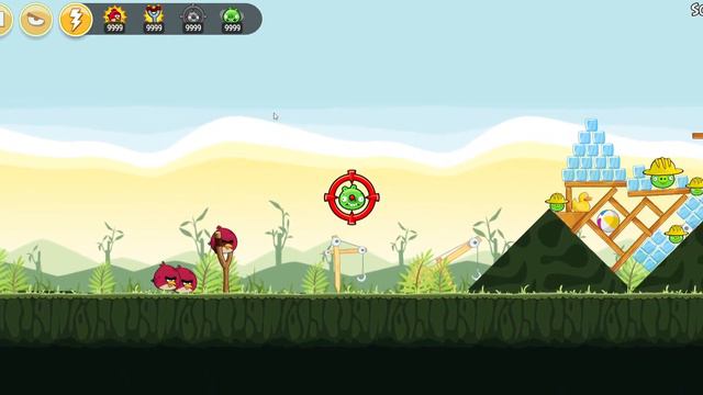 Angry Birds 2.3.0 iPhone PC Port Gameplay смотреть онлайн