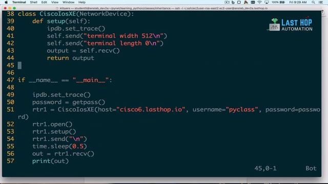 PYTHON Tutorial | Class Inheritance, Part 2 | Kirk Byers | 2021 смотреть онлайн