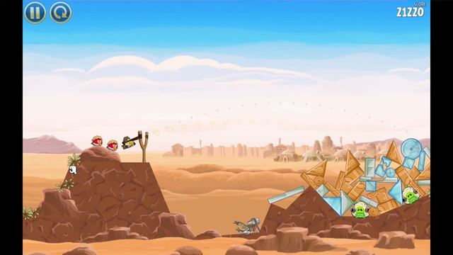 Let's Play Angry Birds Star Wars #20 - Tatooine: Level 21 [GER/Full HD] смотреть онлайн