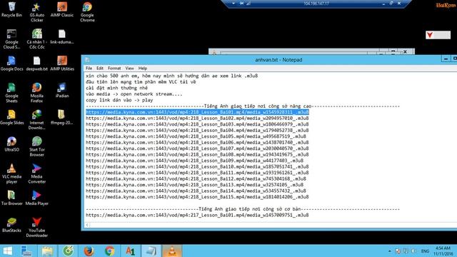 Hướng dẫn xem stream đuôi .m3u .m3u8 смотреть онлайн