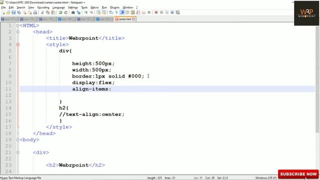 How to Center Text Vertically and Horizontally in CSS | CSS Center text Horizontal and Vertical смотреть онлайн