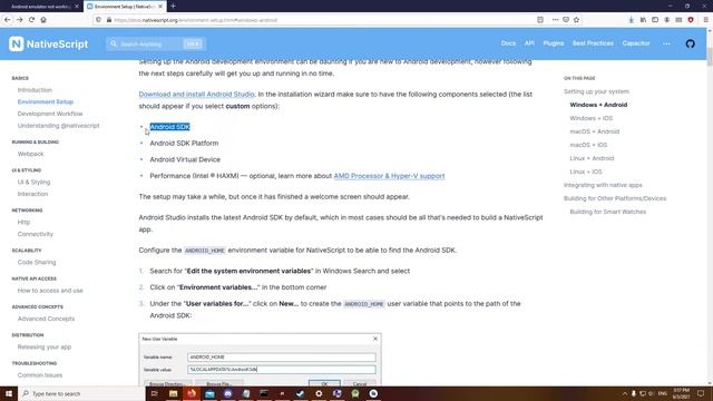 Installing and Running NativeScript 8 on Windows 10 1/2: Installation смотреть онлайн