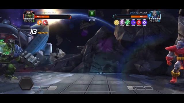 MCOC Terrax AW Boss Node 52 vs Hulk Ragnarök (Oneshot) смотреть онлайн
