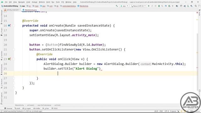 Android Studio 3.6 Android Alert Dialog Basics смотреть онлайн