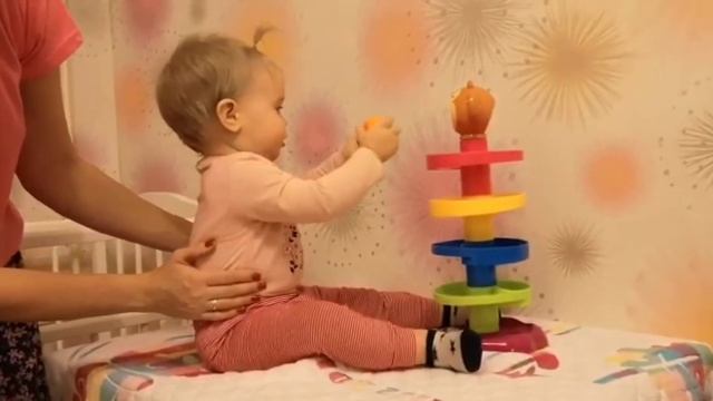 Самая развивающая игрушка горка-спираль для малышей в интернет-магазине Lion Baby Toys смотреть онлайн