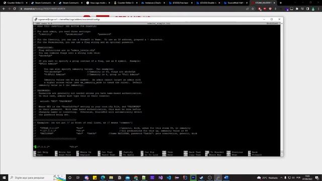 Instalando Sourcemod e Metamod, adicionando admin e plugins no serve CSGO VPS Oracle cloud free tie смотреть онлайн