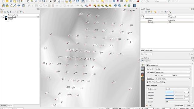 QGIS TIN Interpolation & Contour Extraction смотреть онлайн