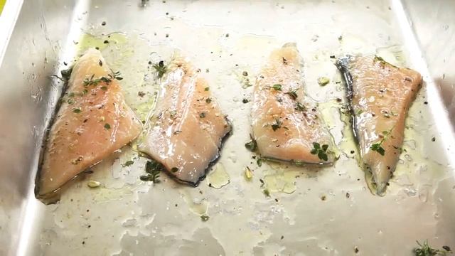 Форель с пьяной грушей под клюквенным соусом! смотреть онлайн