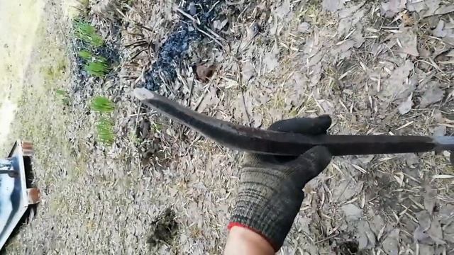 Самодельный лом, для копа металлолома. смотреть онлайн