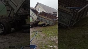 Как снять кузов на зилу без крана)