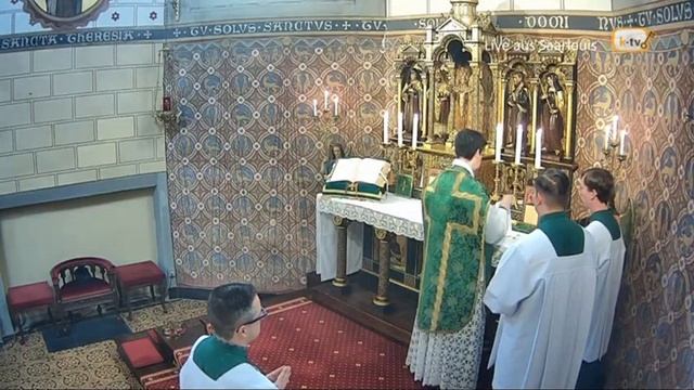 Traditional Latin Mass On 18th Sunday After Pentecost From Saarlouis, Germany 23 September 2018