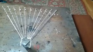 Веерные грабли из проволоки