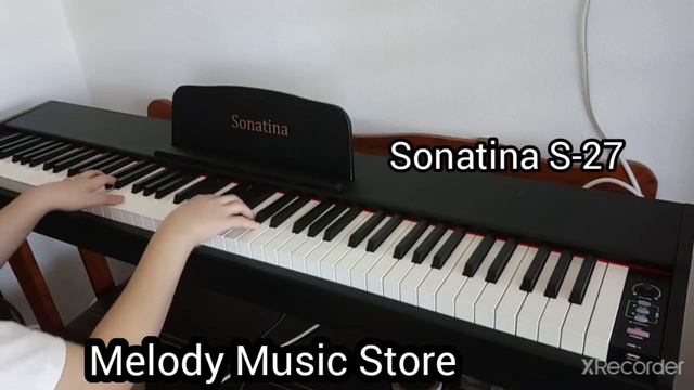 88 Keys Portable Digital Piano Hammer Action Weighted Keys Multifunction Sonatina S-27 Birthday Son смотреть онлайн
