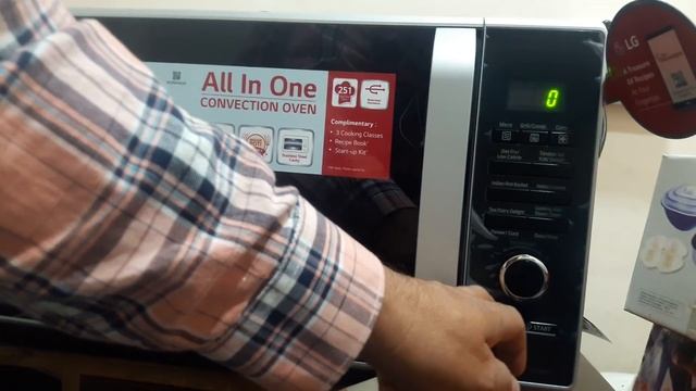 How to use LG 28 liter convection microwav model mc2886sfu full demo