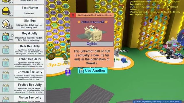 Играю в Bee Swarm Simulator+ я попал на тест смотреть онлайн