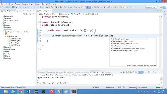 Java Program 3 - how to ask input from user смотреть онлайн