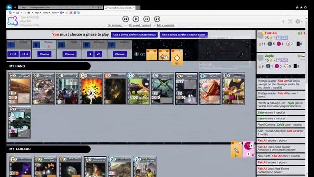 Race for the Galaxy - Gameplay Commentary смотреть онлайн