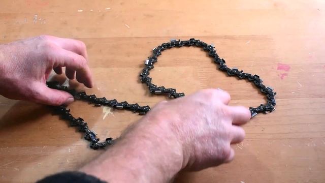 Untangle Chainsaw Chain | Unknot | 'Easy Procedure' смотреть онлайн
