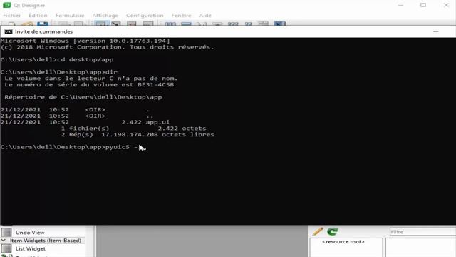 Mini Application Python PyQt5 Avec Qt Designer смотреть онлайн