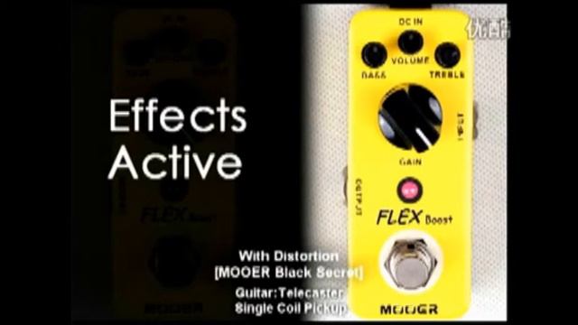 Mooer Flex Boost micro compact effect pedal смотреть онлайн